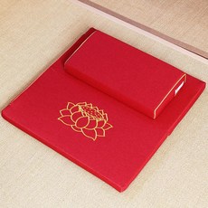 108배 불교 절 기도 방석 명상 메모리폼 사찰