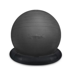 짐볼의자 고정대 제품 요가 밸런스 짐볼체어 55cm 홈트 코어운동 0152776, 1개, 2. 보라 55cm