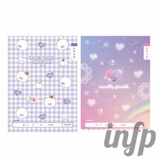 인프마켓 초등 1 2 국어 8칸 국어노트 한글연습노트 한글노트, 랜덤