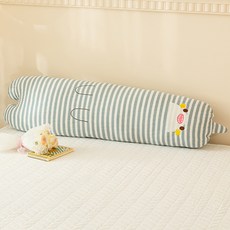 긴 베개 남녀 수면 전용 침대 사계절 베개 옆으로 자는 성인 대형 베개 쿠션, 작은 사이즈 75cm [탈부착 가능 및 세탁 가능], 푸른 상어