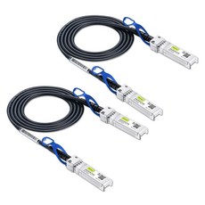 0Gtek 25G SFP+ C 케이블 - 25GBASE-CR SFP28에서 SFP28까지 패시브 다이렉트 어태치 트위넥스 케이블Cisco SFP-H25GB-CU0.25M 유비쿼티, 0.25m, Black, 2