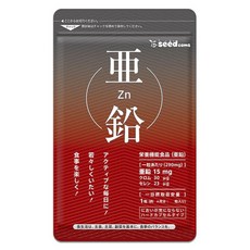 Seedcoms 鋅15mg補充錠, 1包, 30錠