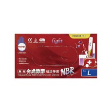 PROTOS NBR 檢診手套, 1個, L 100入/盒