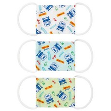 日本 Skater 兒童 幼童 布口罩 口罩 3入 2-4歲 三層 防塵 橡膠耳繩 重複使用 小熊維尼