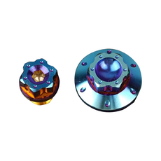 桀諾機油尺組 燒色鍍鈦 RS用 多種尺寸機車改裝, 1套