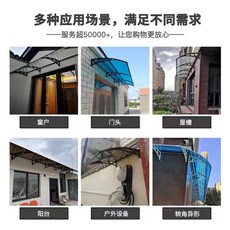 창문 렉산 케노피 투명 비막이 판넬 투명보드 어닝 렉산캐노피, I. 60x260cm 세트