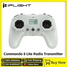 IFlight Commando 8 Lite 라디오 송신기 원격 컨트롤러 ExpressLRS 2.4GHz 100mW 내장 배터리 RC FPV 레이, 01 ELRS 2.4G RF 100mW, 01 ELRS 2.4G RF 100mW