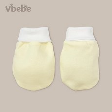 Vibebe 柔感素面束口手套〖官方〗台灣製 防抓手套 新生嬰兒必備 親膚手套 嬰兒手套 寶寶手套
