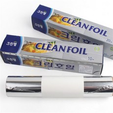 젠트친구 크린랩 크린호일 25cm 은박지, 25cm x 10m