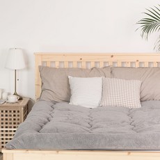 SOHEIM 10厘米厚的自加工Ramsoul Pad床墊上衣送貨, 灰色