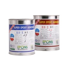 에폰스 슈퍼에폭시 ES-2 흑색 A제 B제 각 1kg