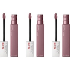 메이블린 뉴욕 슈퍼 스테이 립 잉크 5ml, 095 Visionary, 3개