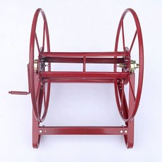 릴 수도관 권취기 정리대 세차용 호스릴, 레드 300m+1.2m 호스, 1cm