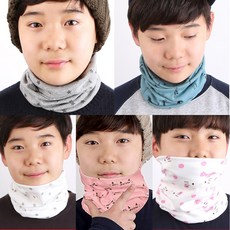 가을 겨울 아동 넥워머 (5P 1Set)