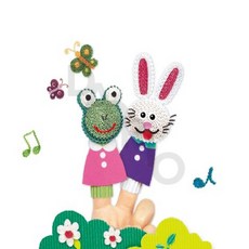 드리오샵 종이나라 골판지공예 (10색 32매) 아동미술