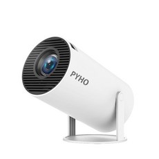 PYHO FHD 고화질 고밝기 미니 빔 프로젝터 스마트폰 동영상 무선 연결 가능 가정용 홈시어터, HY300Pro