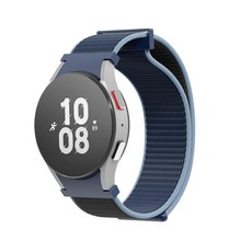 아이엠듀 갤럭시워치 호환 스포츠 루프 커브형 스트랩 20mm, 미드나잇블루, 1개