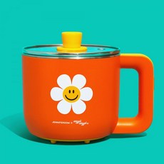 [위글위글X제니퍼룸] 멀티쿠커 전기냄비 전골냄비 미니 1인용 라면포트 358540