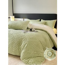 양털 이불 겨울담요 사무실 담요 뽀글이 대형 거실 중형, 워터 리플 패턴 스타일리시 그레이