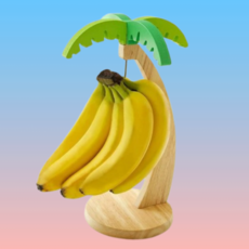 고급 원목 바나나걸이 우드스텐 바나나거치대, 1개, 나무