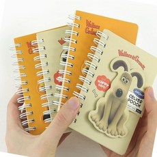 월레스그로밋 자석 수첩 랜덤발송 학습 아이디어 다이어리