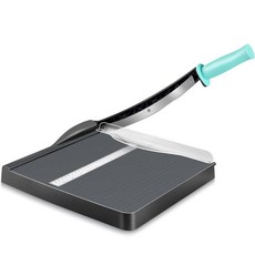 종이 커터 안전 가드가 있는 A4 종이 트리머 30.5cm(12인치) 절단 길이 종이 도마 16장 용량의 단두대 트리머 스크랩북 공예 쿠폰 라벨 카드스톡용 종이 슬, 종이 커터, 안전 가드가 있는 A4 종이 트리머, 30