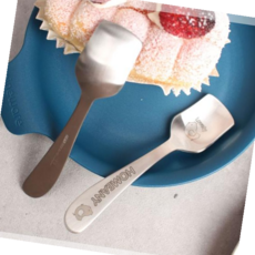 요거트숟가락 아이스크림 스푼 디저트 간식 요거트 숟가락 작은스푼, 병아리