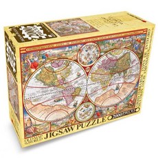 아트박스/학산문화사 직소퍼즐 명화 풍경 세계지도 A 2000피스, 단품없음