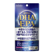 Infinity Mega DHA EPA軟膠囊, 1個, 140顆