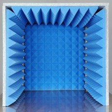 소형 방음부스 조립식 방송용 이동식 미니 간이 공부 녹음실, 블루 60x60x60