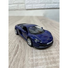 Wendy 麥拉倫 650S 正版授權 1/36 合金車 迴力車 模型車 收藏, 藍色, 1個