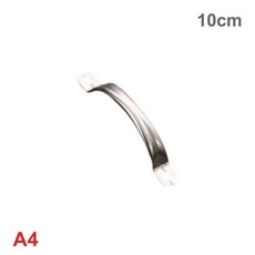 문짝 손잡이 캐비닛 실버 서랍 당김 주방 팩, 2) 4inch, 2. 4inch, 1개