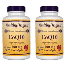 Healthy Origins 輔酶Q10軟膠囊 400mg, 150顆, 2罐