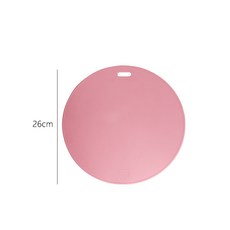 tpu菜板雙面抗刀痕案板輔食砧板分類塑料切菜板廚房防黴硅膠菜板, 1個, 圓形
