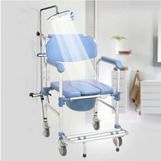 접이식 이동식 좌변기 장애인 양변기 리프트 변기의자 의자, I. 3단 조절 접이식 시트