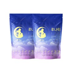 루나티 호박팥차 카페인 없는 대용량 티백, 2g, 20개입, 2개