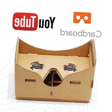 가상현실 헤드셋 골판지 조립형 스마트폰 거치 영상시청 체험용, 1개, 상세페이지 참조