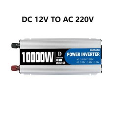 전자레인지 드릴 장비 과부하 건설 사용을 인버터 220VAC 트럭 경보 오프 그리드 10000W 위한 12V24V48V 농장, 1)12V TO 220V