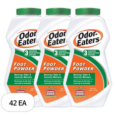 오더이터 풋 파우더, 1개입, 42개, 170g