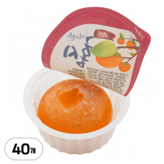 청도 개별포장 아이스홍시 달콤한 냉동 반시, 40개, 60g