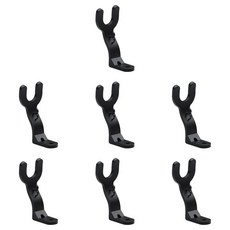 오토바이 헬멧 후크 걸이 주방 캐비닛 선반 벽걸이 전기 자전거 랙 디스플레이 스탠드, 색상: 3. 7 PCS