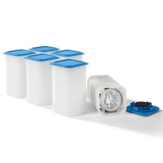 라이트하우스 - 동전 20개용 사각형 튜브 모건 피스 1온스 라운드에 절편 부식 방지 38-39mm 6팩, 6 Pack, 38-39 mm