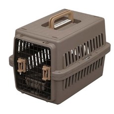 아이리스 에어트래블케리어 애견이동장 ATC530 ATC870 캐리어, 리뉴얼브라운, 1개