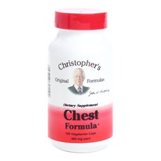 Christopher's Original Formulas 胸部配方 460mg 素食膠囊, 1個, 100 件