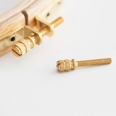 독일 원형수틀전용 금속나사, 1개, 금색