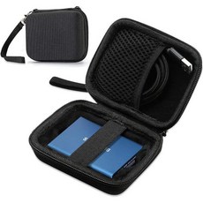 ProCase 휴대용 케이스 삼성 T5 T3 SSD용 컴팩트 하드 충격 방지 휴대 T1 포터블 SSD 250GB 500GB 1TB 2TB USB 3.1 타입 C 드라이브 – 검