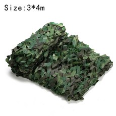 몬리 사냥 위장 훈련 카모 자동차 텐트 천막 쉐이드 메쉬 숲 야외 스포츠 스카프, 3x5m Jungle Camo