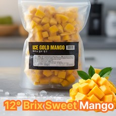 12브릭스 이상 프리미엄 다이스컷 망고 1kg 2kg 5kg, 1개, 1키로