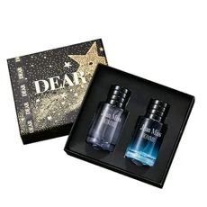 쿠쿠스토어 브랜드 향수 남자 선물 2pcs 세트 100ml 지속적인 Mujer 꽃 쾰른 페로몬 옴므, 02 Men