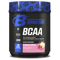 健美BCAA草莓檸檬水味, 222g, 1個